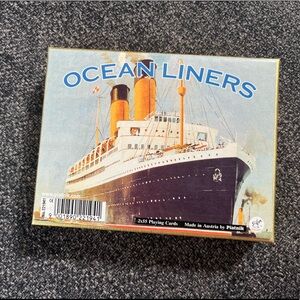 •Rare Piatnik No. 221941 Ocean Liners Playing Cards NWT•